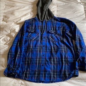 Flannel Hoodie